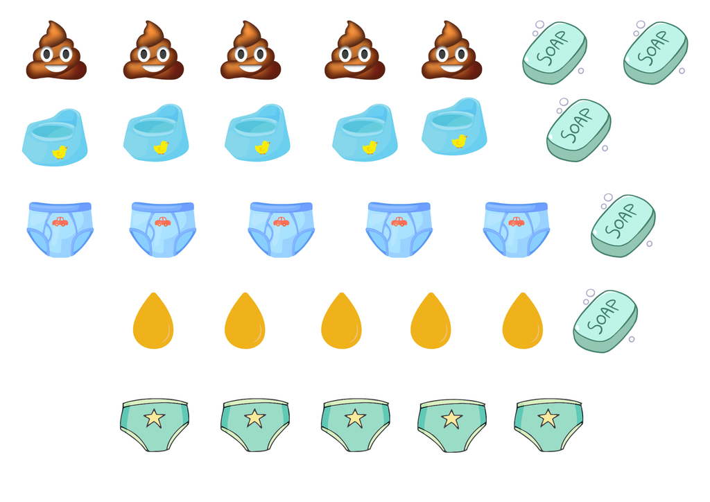 Potty Training Rewards Chart