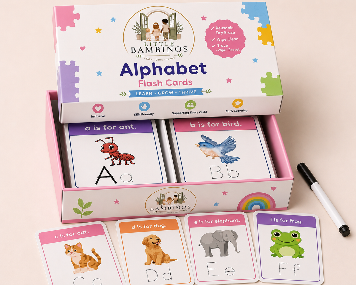 Alphabet Flashcards (Ages 2–5)